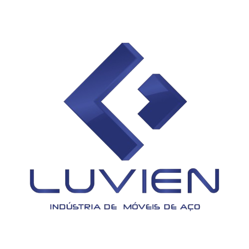 Logotipo Luvien — Indústria de Móveis de Aço